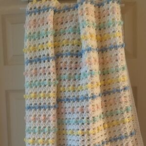 Multicolor Crochet Blanket
